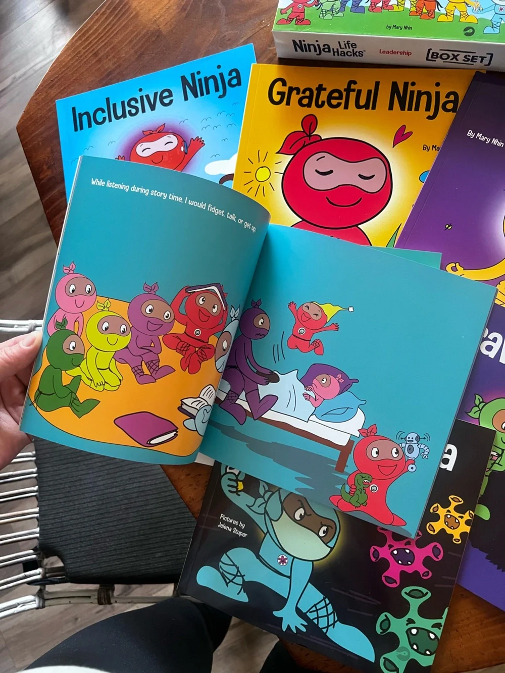 Ninja Life Hacks Leadership Box Set for Kids